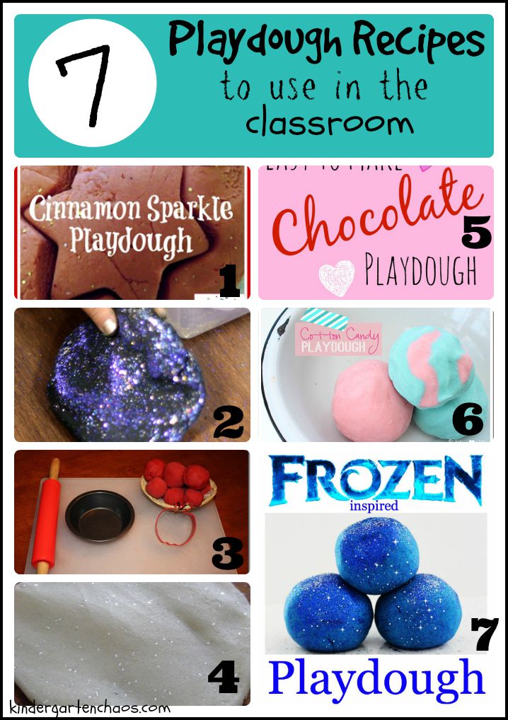 Playdough Recipes for the Classroom