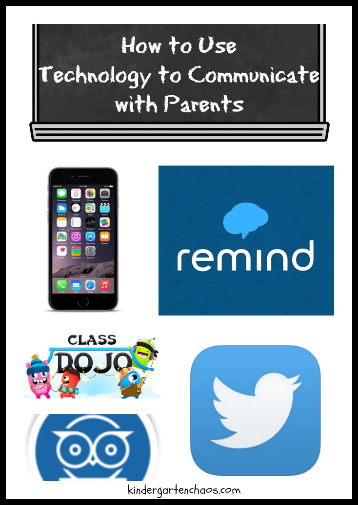 Using Technology to Communicate with Parents
