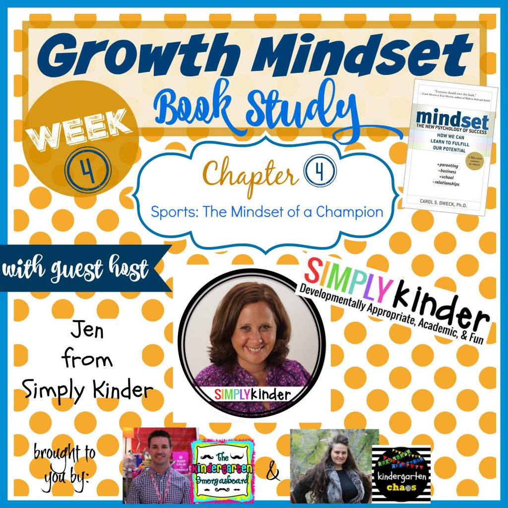 Growth Mindset Book Study with Guest Host Simply Kinder - Chapter 4