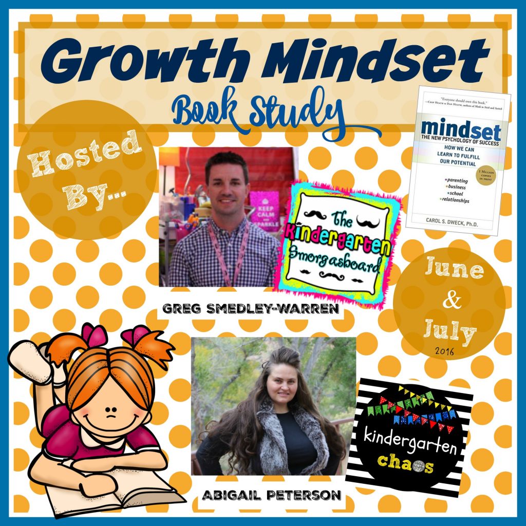Growth Mindset Summer Book Study - kindergartensmorgasboard and kindergartenchaos