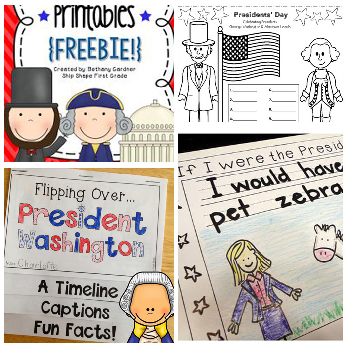 President's Day In The Classroom: Printables & Lesson Plans