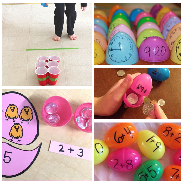 How To Use Plastic Eggs In The Classroom For Math