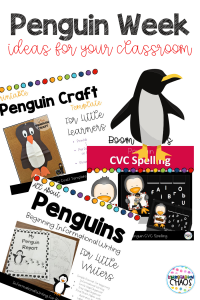 Fun and Easy ideas for Penguin Week in your kindergarten classroom.