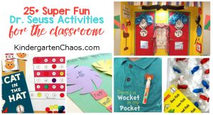 Dr. Seuss Activities For The Kindergarten Classroom