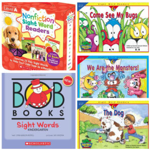 25+ Kindergarten Sight Word Activities: Books