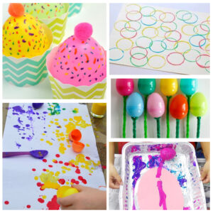 How To Use Plastic Eggs In The Classroom For Art & Crafts