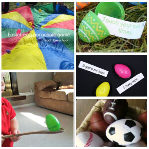 How To Use Plastic Eggs In The Classroom For Gross Motor Activities