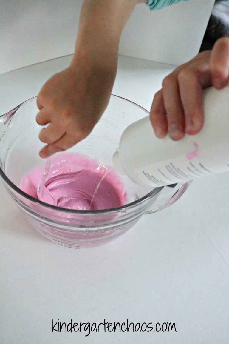 Simple Safe Slime Recipe For Teachers With Free Printable