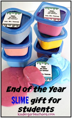 Simple Safe Slime Recipe For Teachers With Free Printable