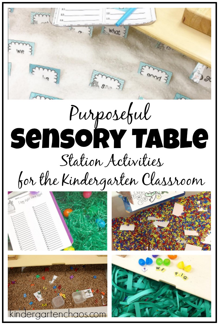 Creating A Purposeful Sensory Table For The Classroom