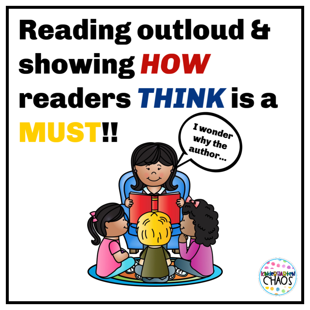 Reading-Outloud-to-show-HOW-readers-Think-kindergartenchaos.com ...