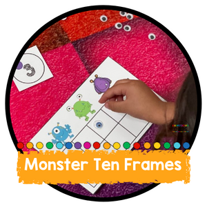 Monster Ten Frames