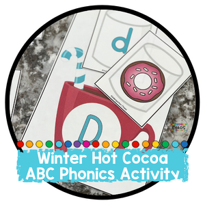 A fun hot cocoa themed phonics matching activity. Matching uppercase & lowercase letters as well as beginning sounds!