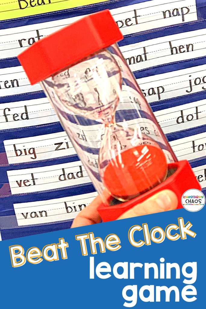 Increase fluency with almost any skill that you are working on with your students with this Beat The Clock learning game. It is low prep, high energy and kids LOVE it!