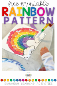 Colorful and engaging, this Rainbow Pattern activity is perfect for weather week, St. Patrick's Day, or spring in general! Your kindergarten classroom will love this!