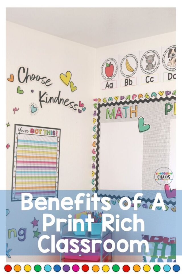 The Benefits of A Print Rich Classroom