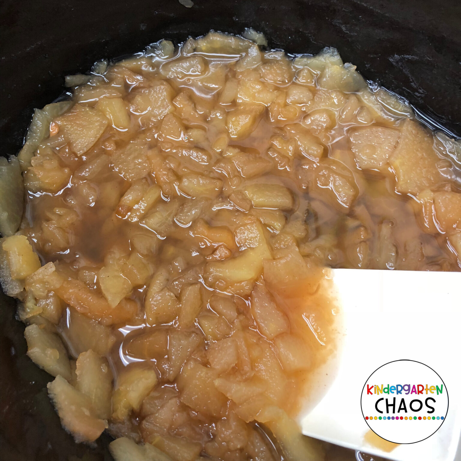 Applesauce in the Classroom Kindergarten Chaos