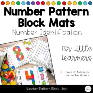 Number Pattern Block Mats 0-20 | Tracing | Ten Frames | Number Representations