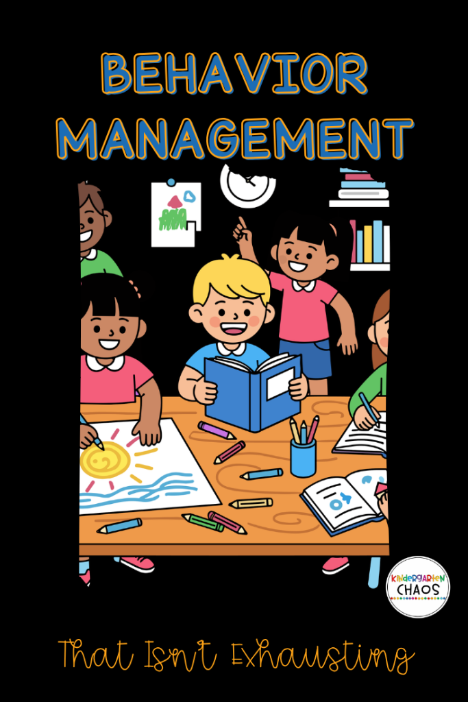 Kindergarten behavior management