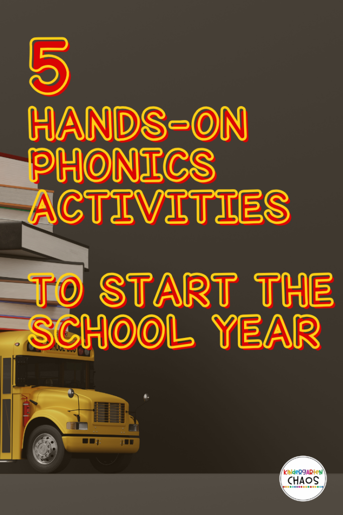 Hands-On Phonics Activities
