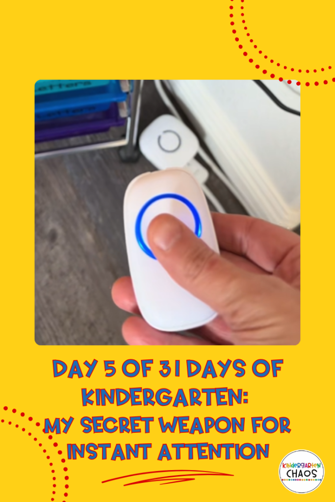 kindergarten attention getter